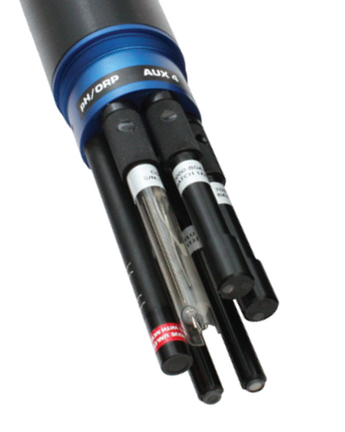 Sonda AP-5000 con 4 elettrodi supplementari installati