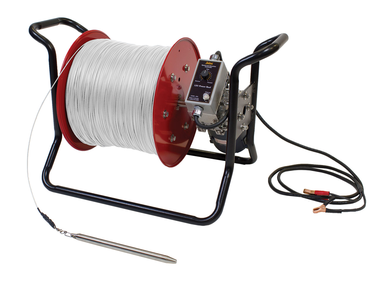 Tag-Line Solinst con avvolgicavo motorizzato a 12 V