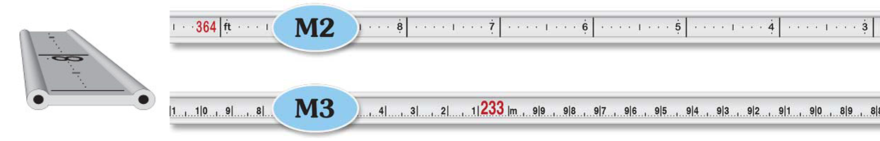 Nastro Solinst m2 m3 marcato a caldo