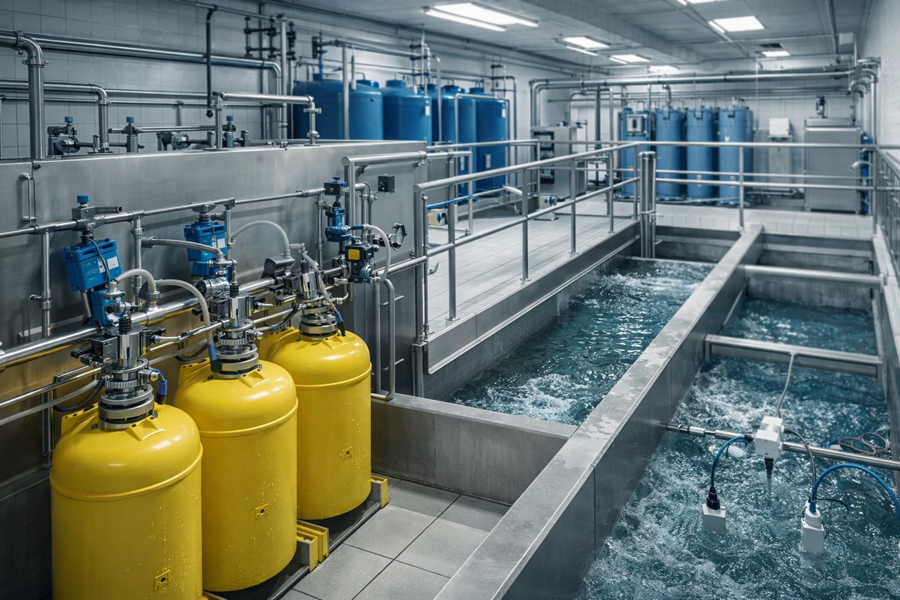 Impianto di potabilizzazione disinfezione