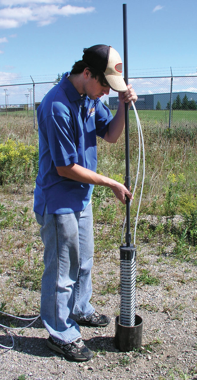 Installazione in pozzo degli Emitter