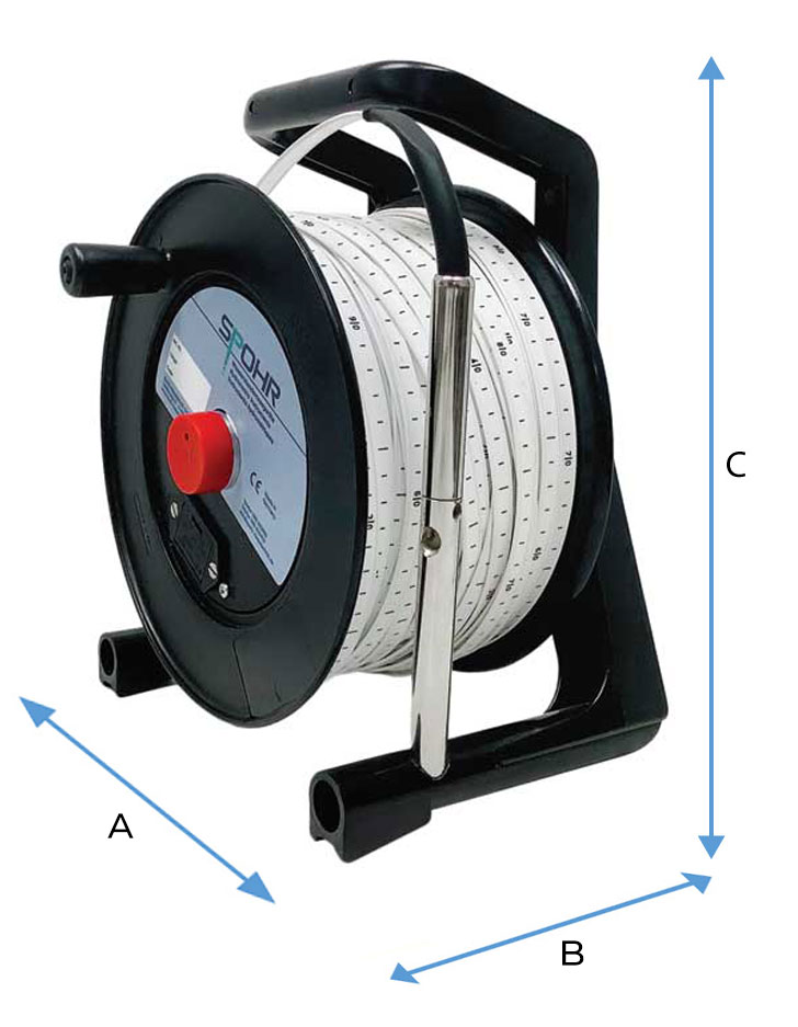 Dimensioni freatimetri Spohr lightweight