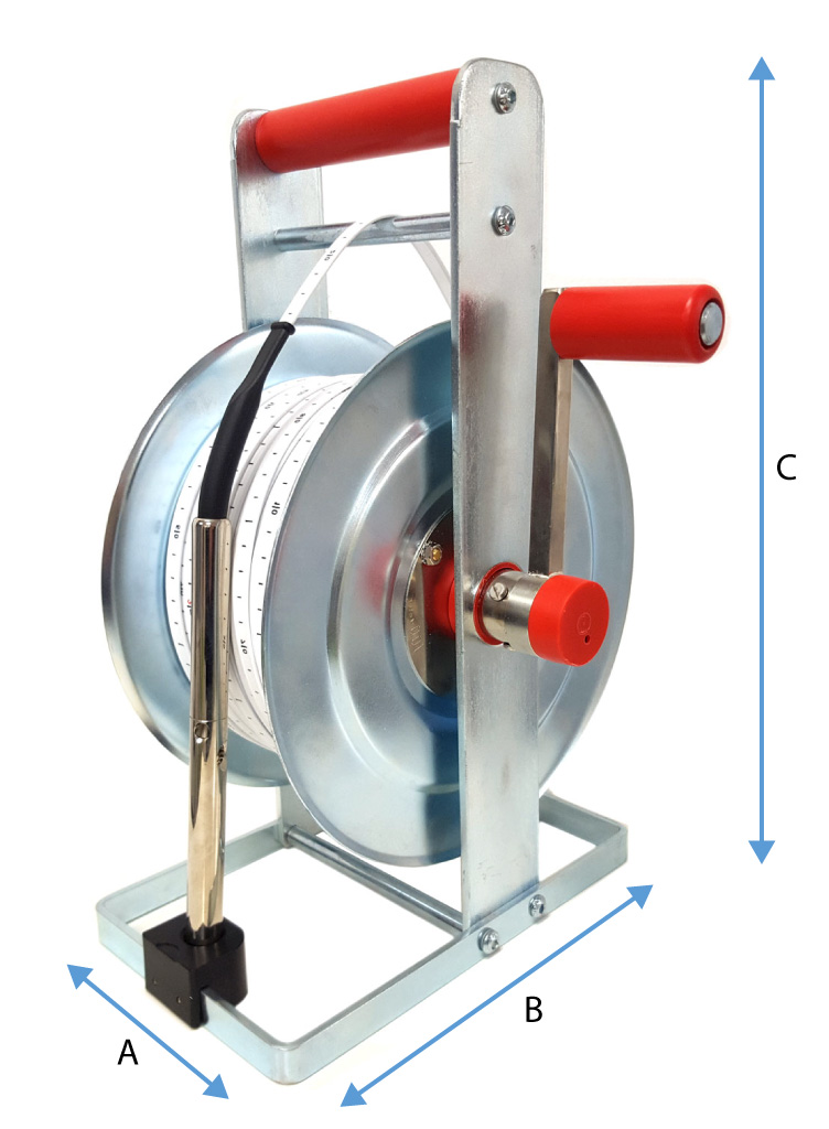 Dimensioni freatimetro Spohr