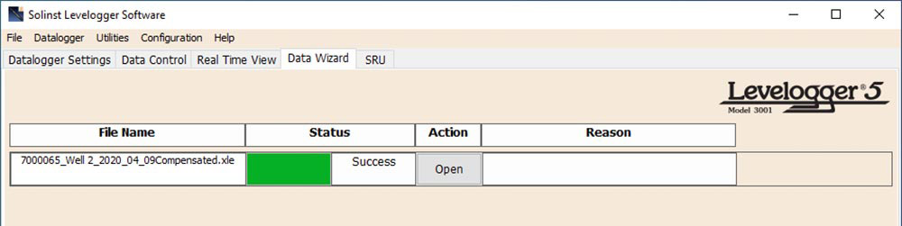 Compensazione barometrica, data-wizard