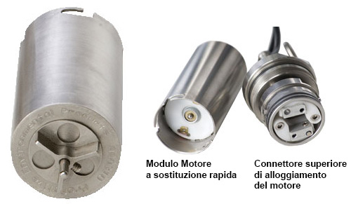 Modulo motore in acciaio inox